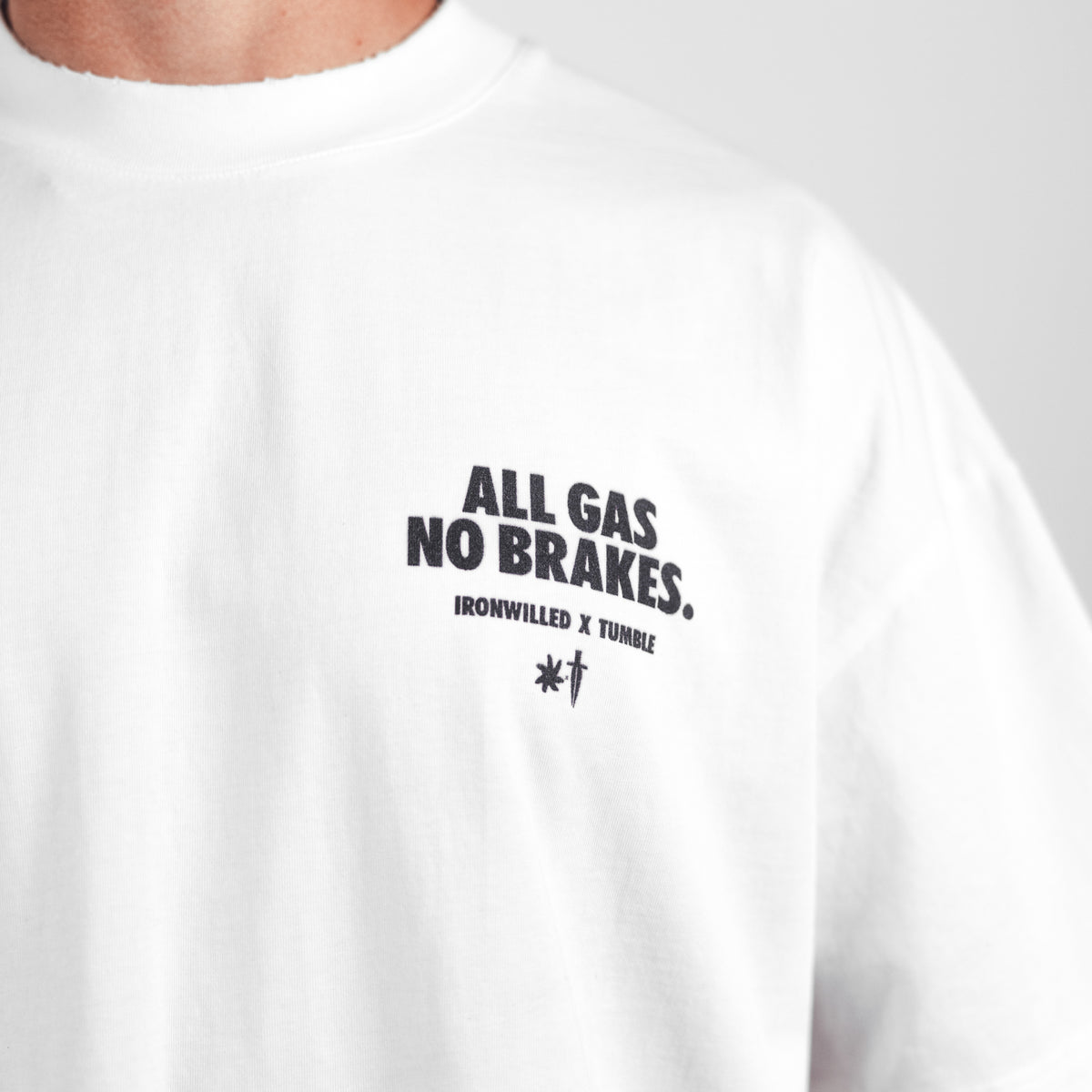 IRONWILLED All Gas No Brakes Tee