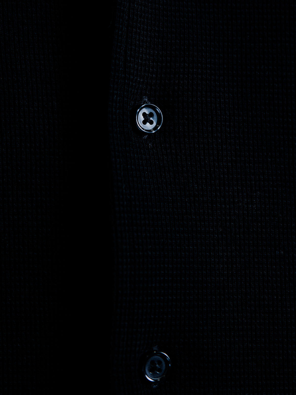 IRONWILLED Chrome Dagger Button-Down - Black