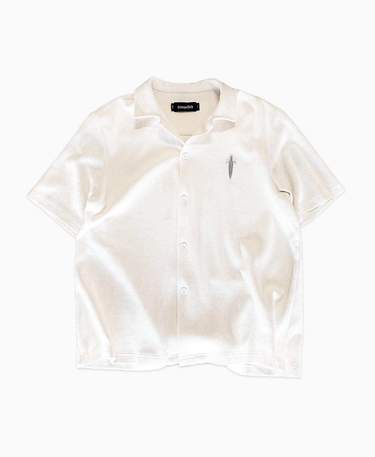 IRONWILLED Dagger Button-Down - Bone