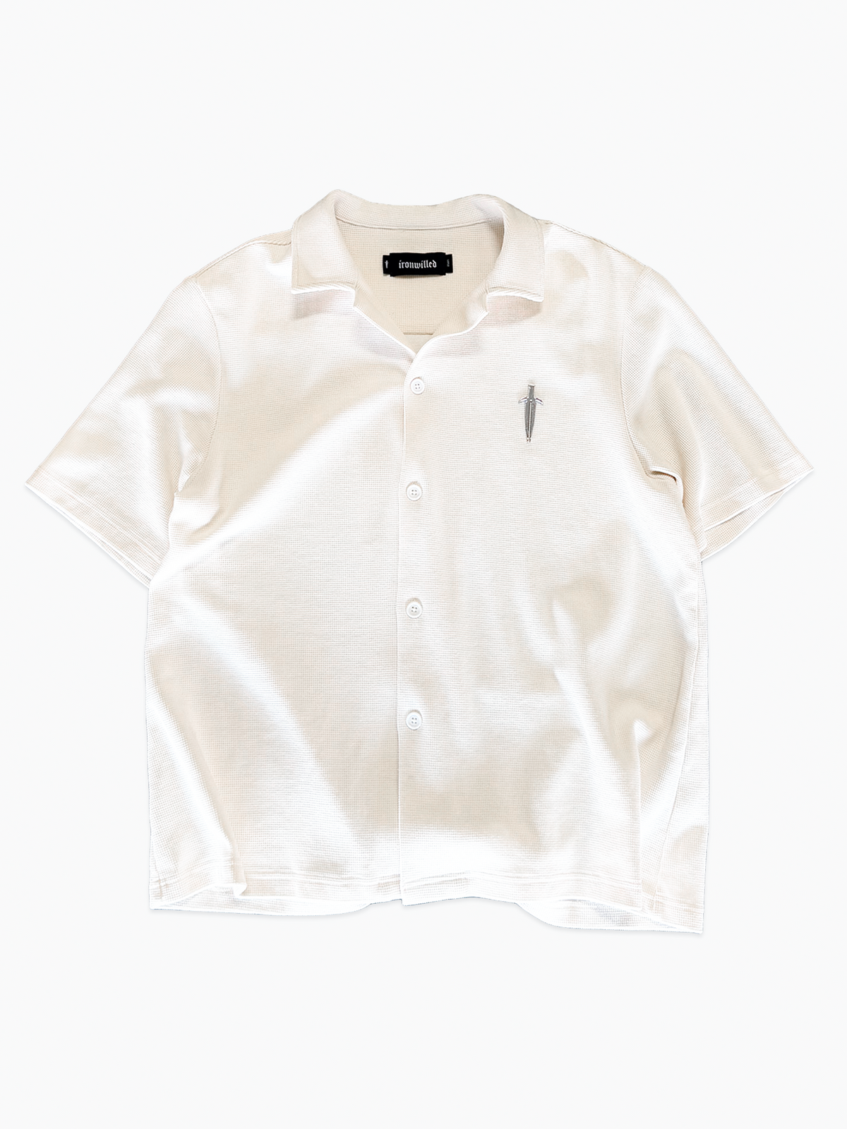 IRONWILLED Dagger Button-Down - Bone