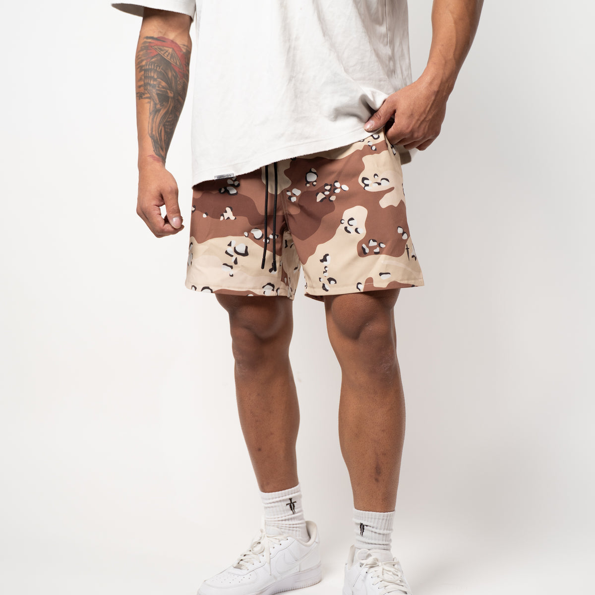 IRONWILLED The Training Short - Desert Camo