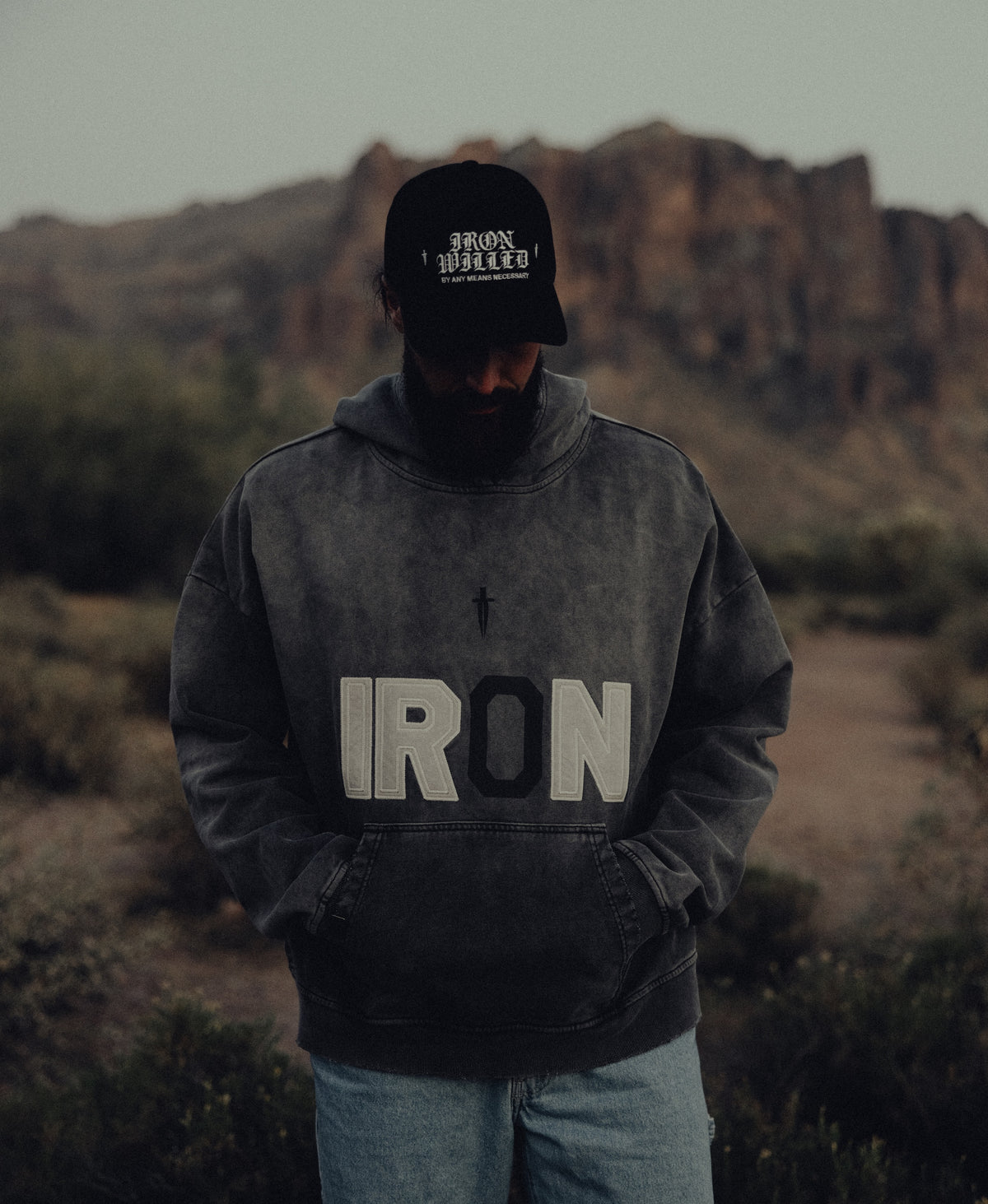 IRONWILLED Iron State Hoodie - Grey
