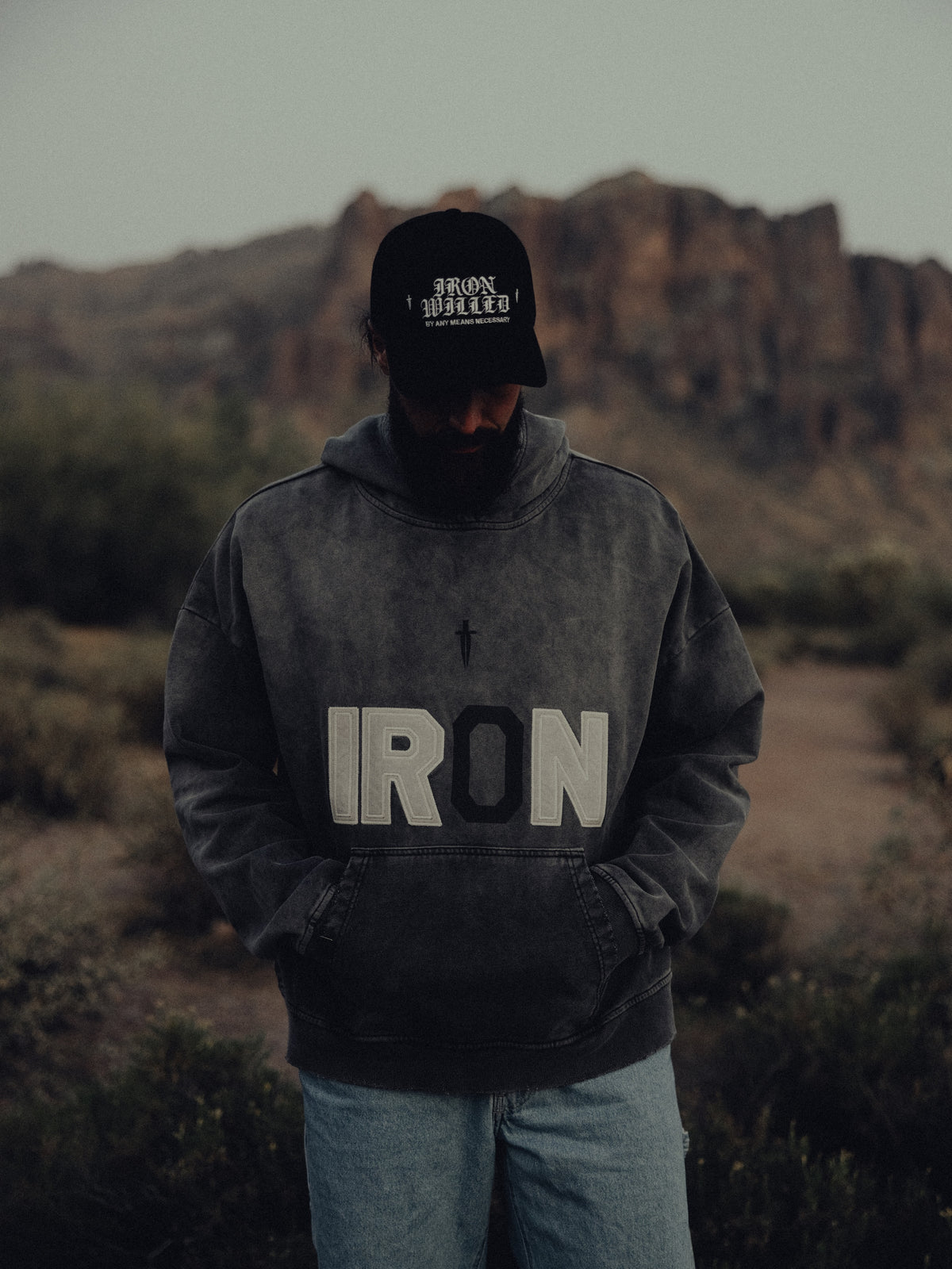 IRONWILLED Iron State Hoodie - Grey