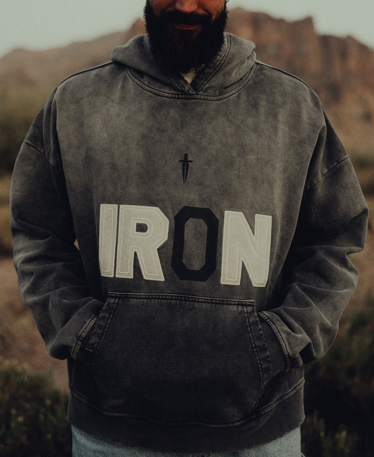 IRONWILLED Iron State Hoodie - Grey