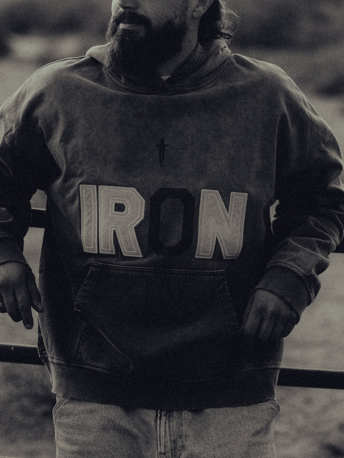 IRONWILLED Iron State Hoodie - Grey