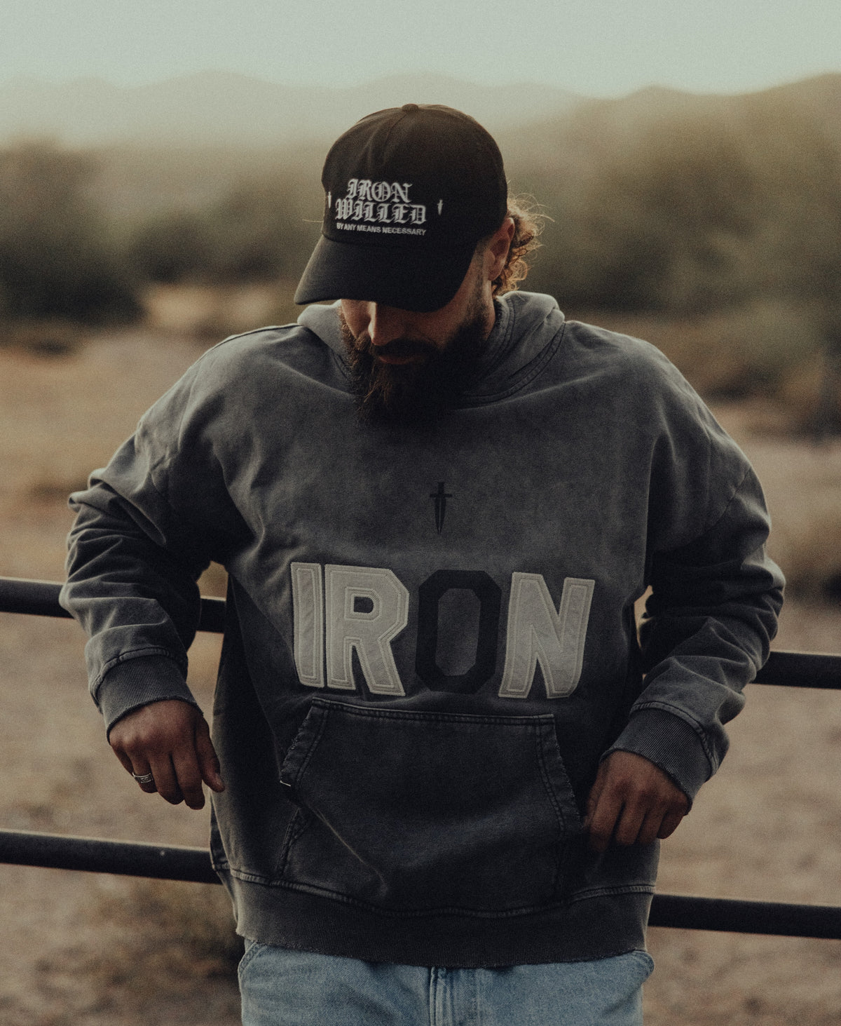 IRONWILLED Iron State Hoodie - Grey