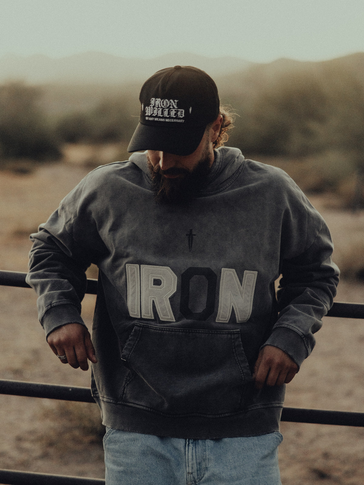 IRONWILLED Iron State Hoodie - Grey