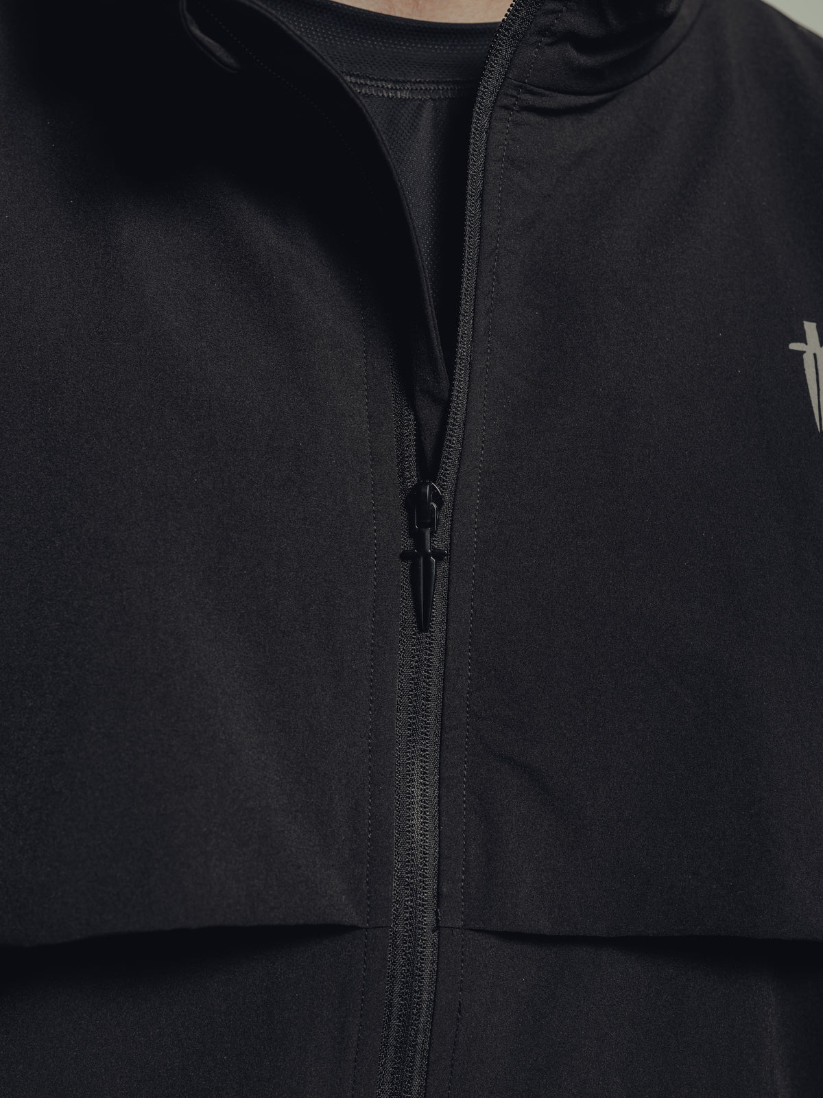 IRONWILLED Tech Zip Jacket - Black