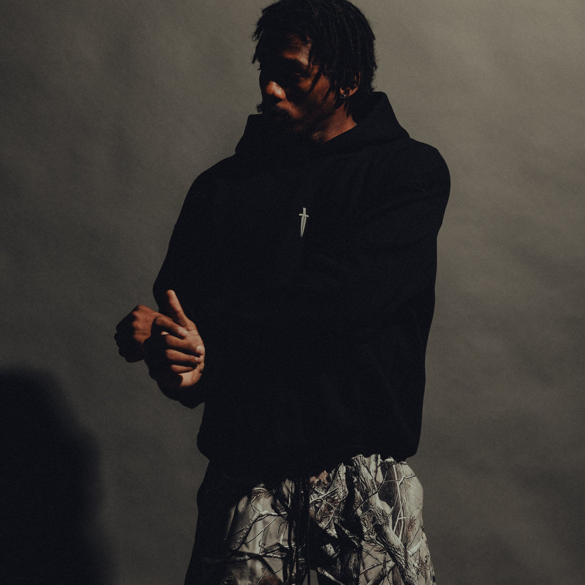 IRONWILLED Cloud Hoodie - Black