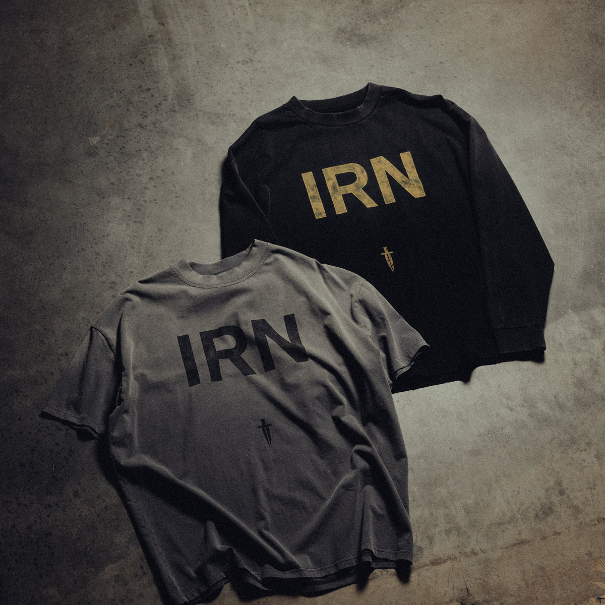 IRONWILLED IRN Long Sleeve - Faded Black