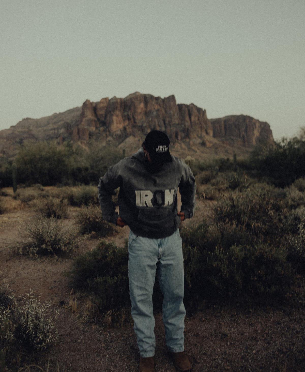 IRONWILLED Iron State Hoodie - Grey