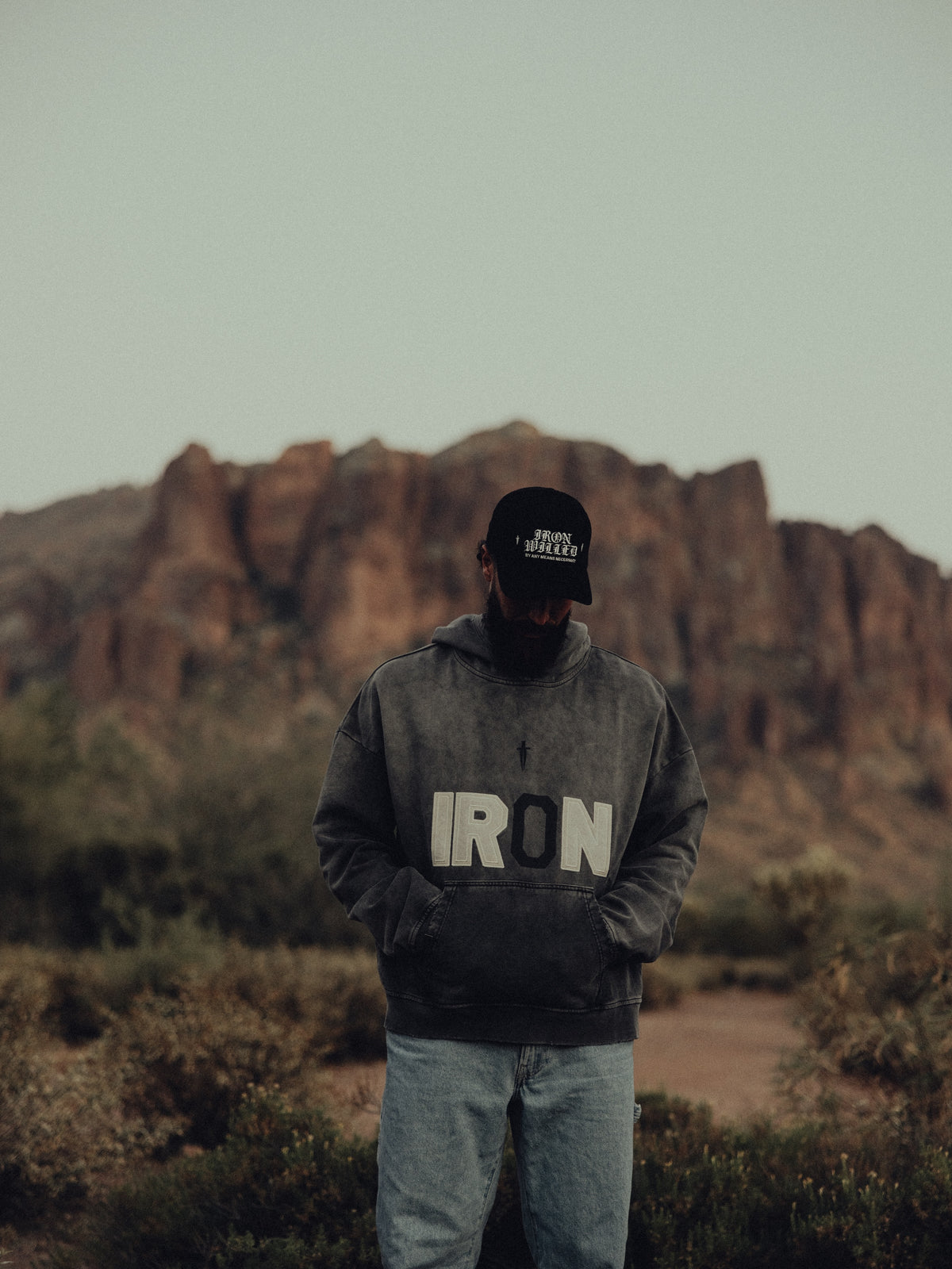 IRONWILLED Iron State Hoodie - Grey
