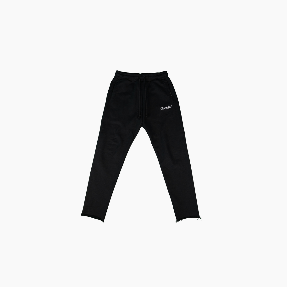 パンツ S ribbon smocking sweat pants black S ribbon smocking sweat pants black