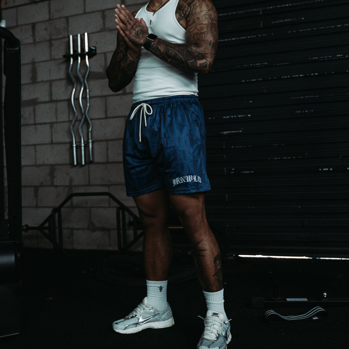 IRONWILLED Spectre Mesh Short - Spectre Blue