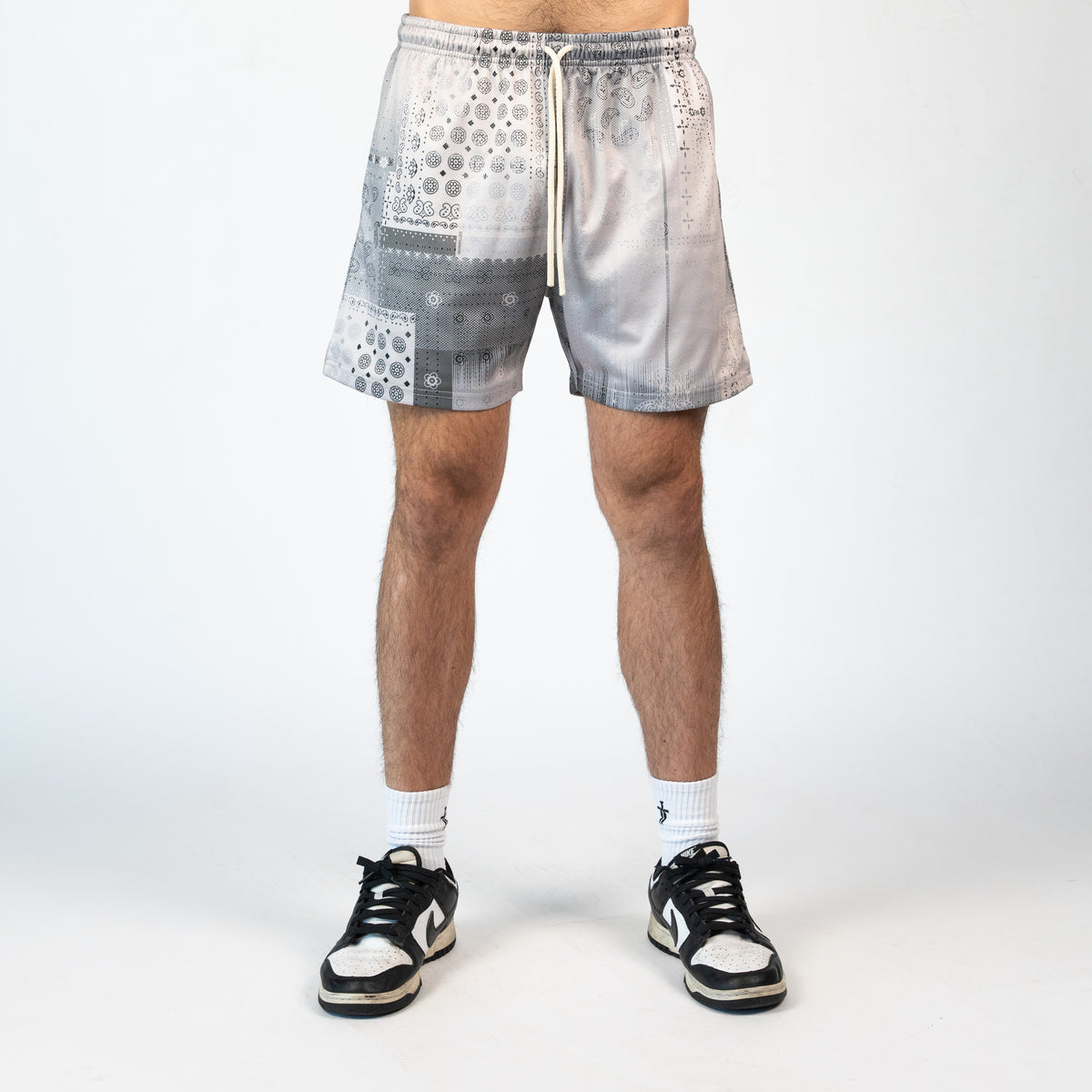 PAISLEY MESH SHORT - BLACK – IRONWILLED