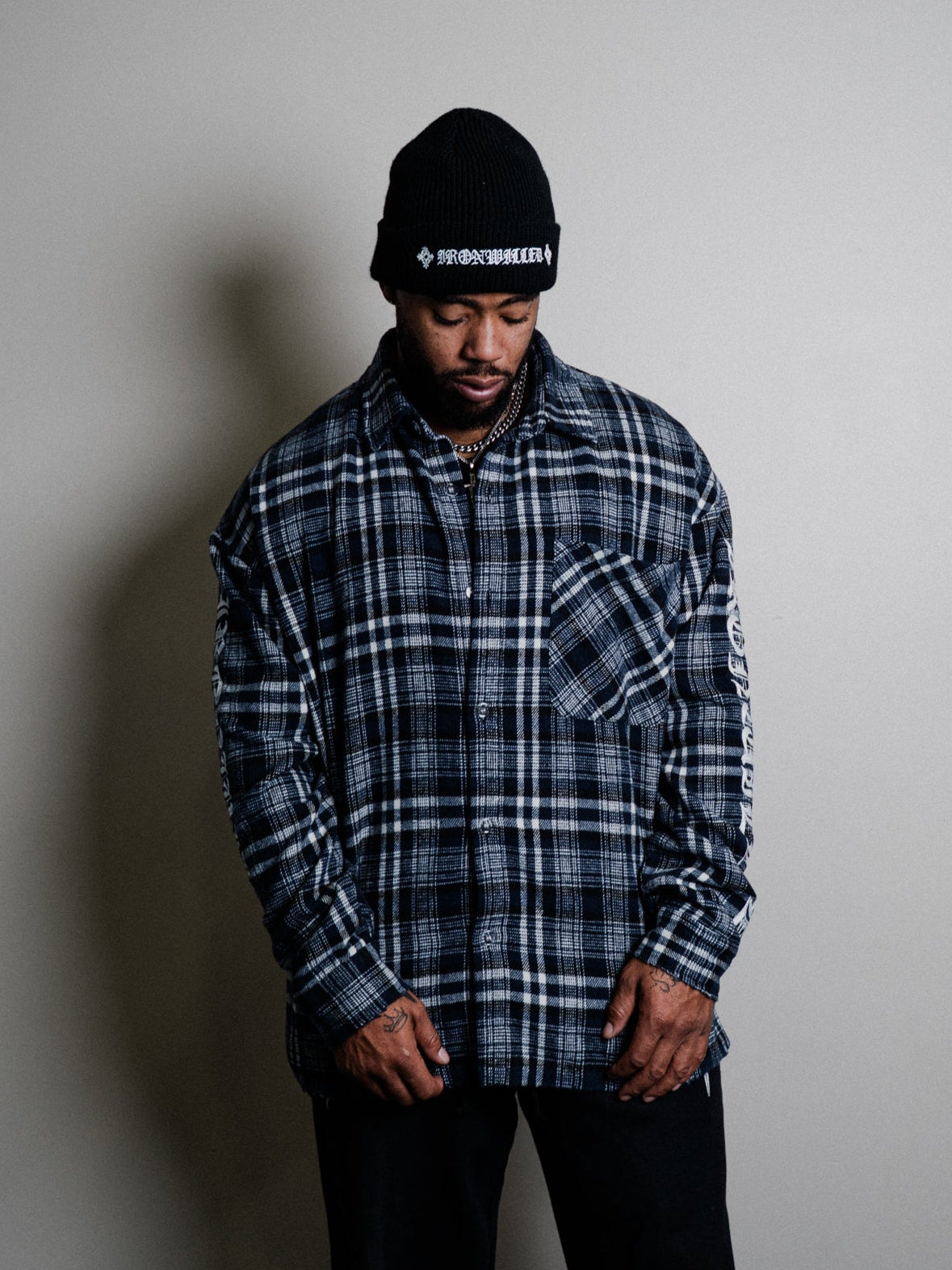 IRONWILLED Oath Flannel - Navy