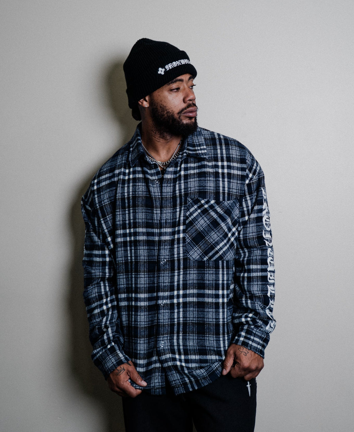 IRONWILLED Oath Flannel - Navy