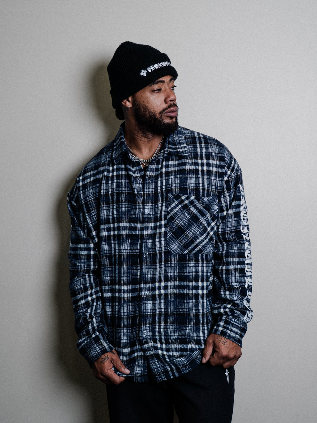 IRONWILLED Oath Flannel - Navy
