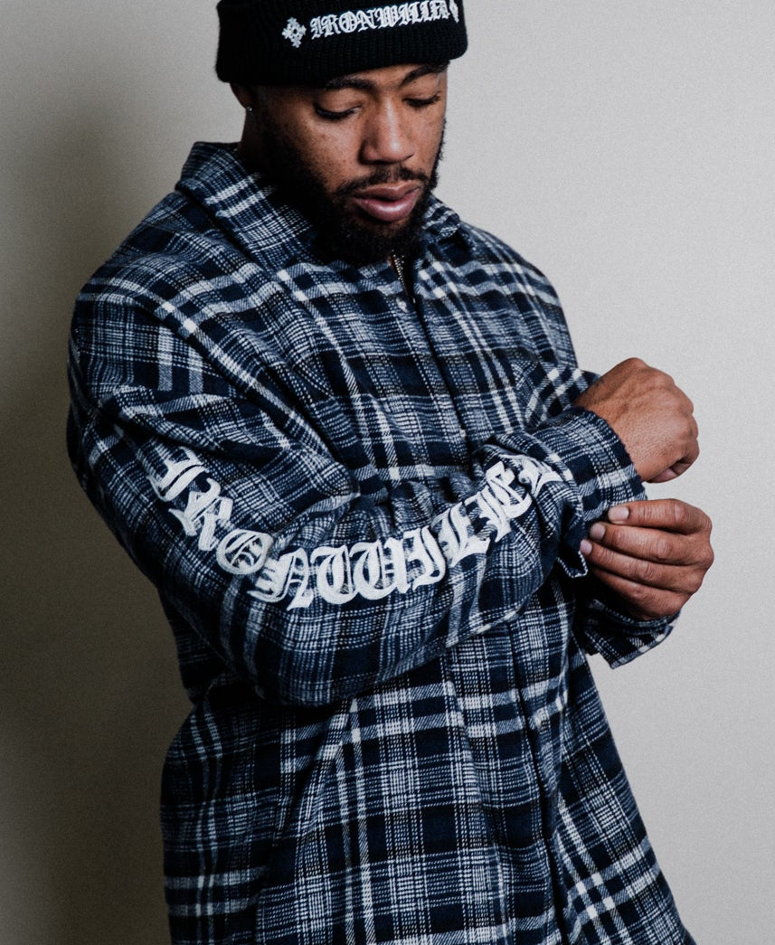 IRONWILLED Oath Flannel - Navy