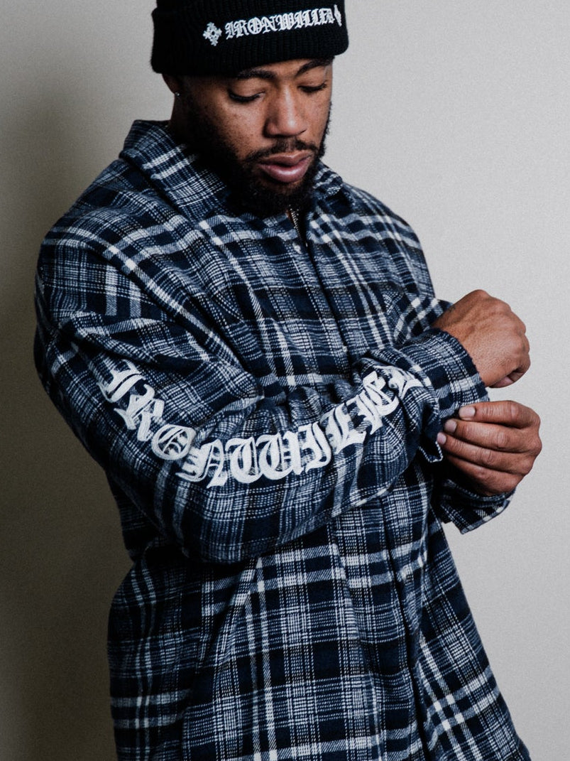 IRONWILLED Oath Flannel - Navy