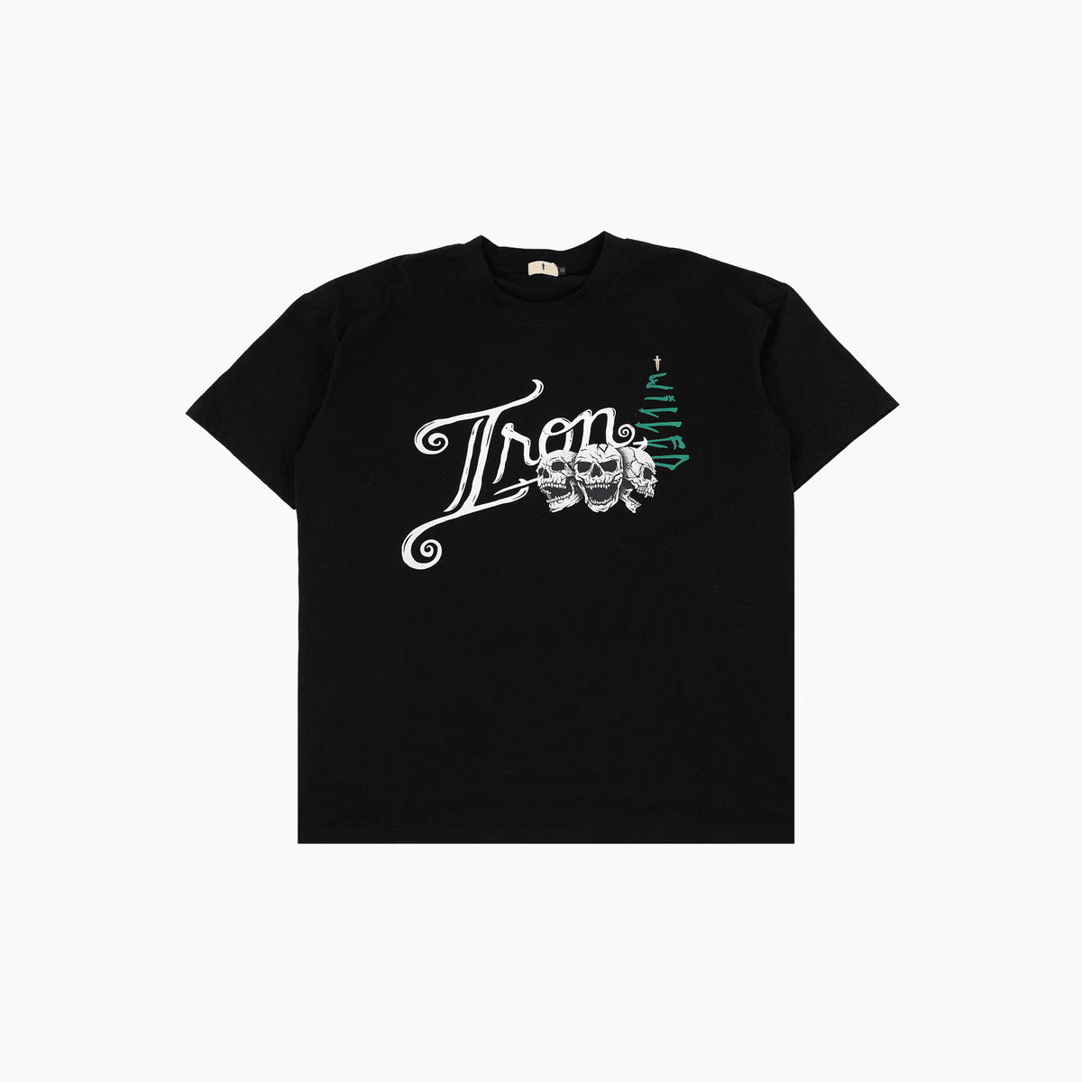 IRON CHRISTMAS TEE BLACK IRONWILLED