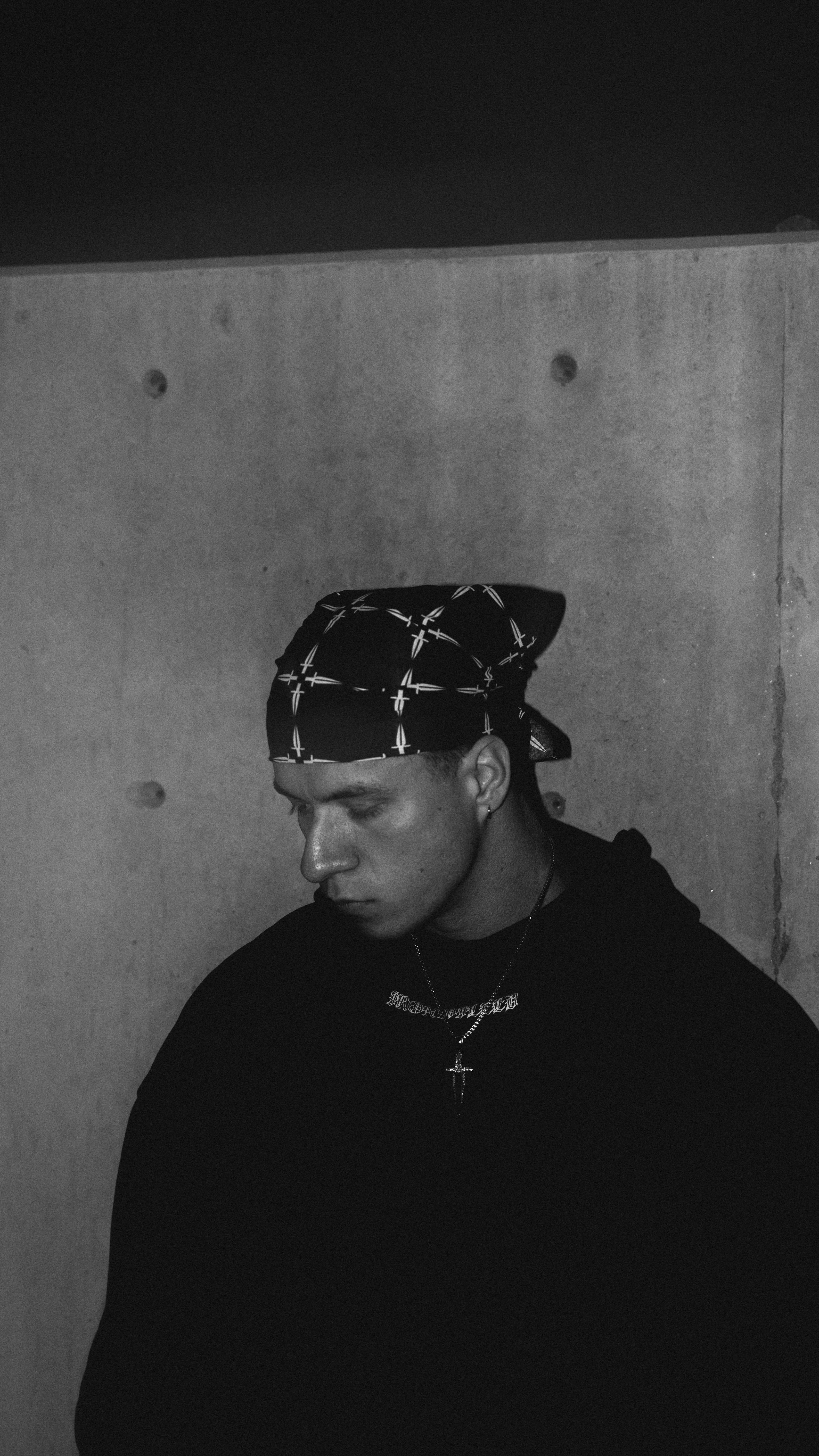 DAGGER MONOGRAM BANDANA