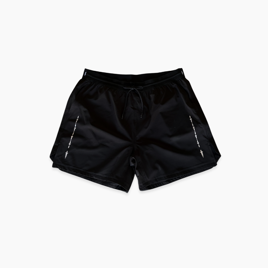 DAGGER BW TRAINING SHORT - [BLACK]