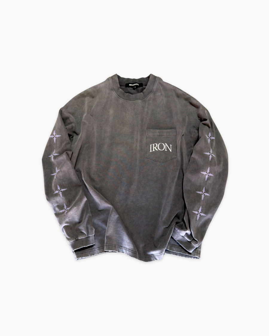 IRONSTAR LONG SLEEVE - AGED GREY