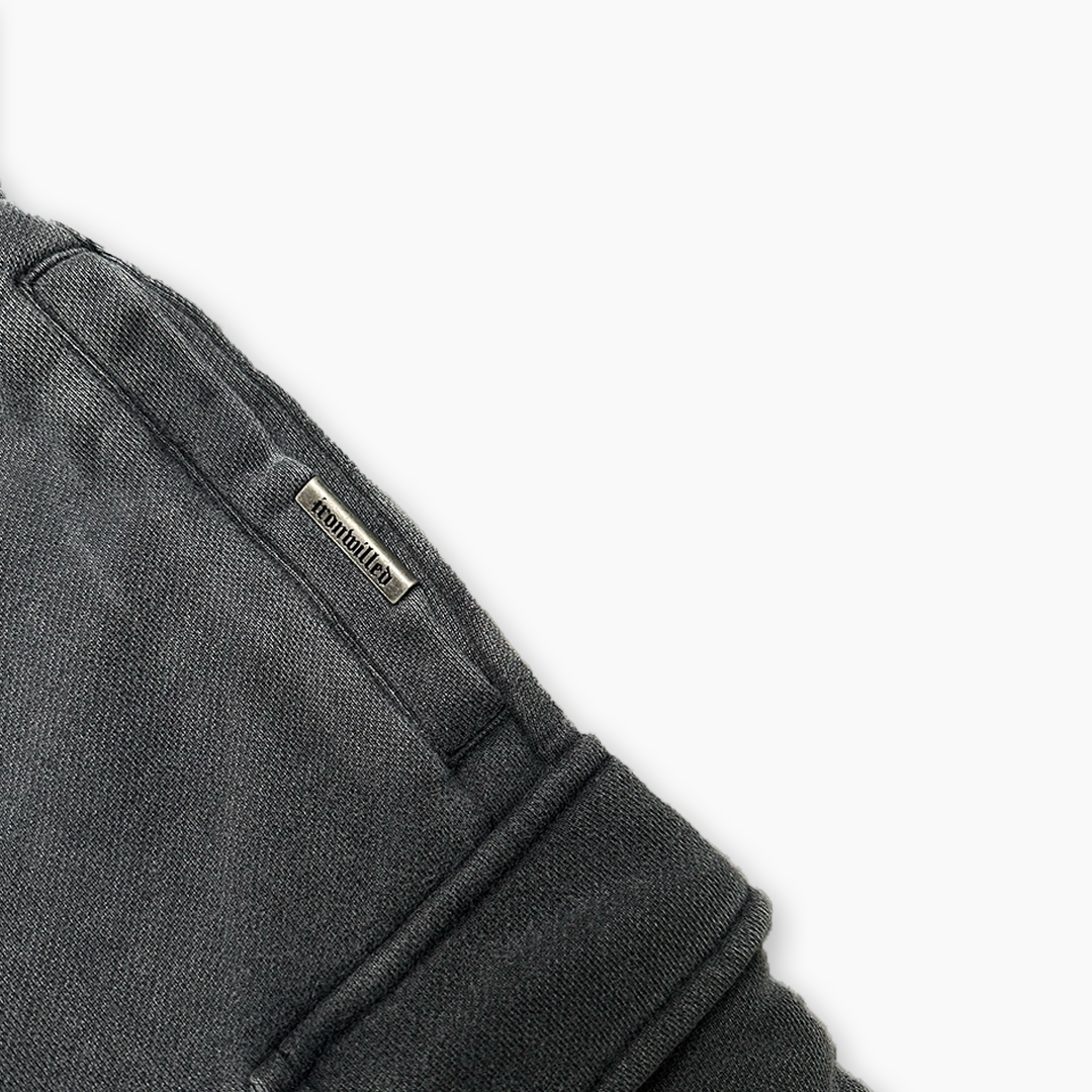 STAPLE CARGO SWEAT SHORT - VINTAGE GREY