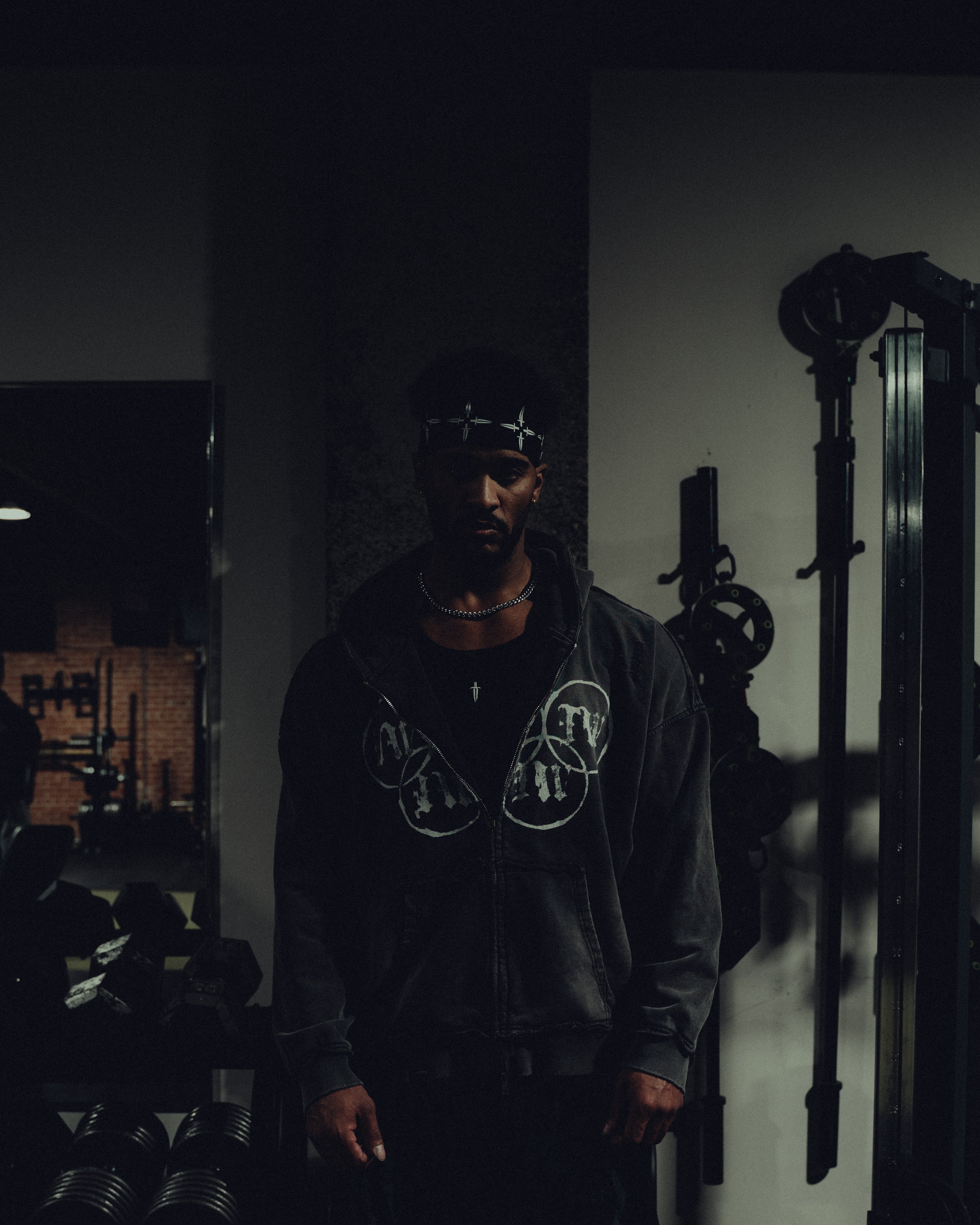 DAGGER MONOGRAM BANDANA