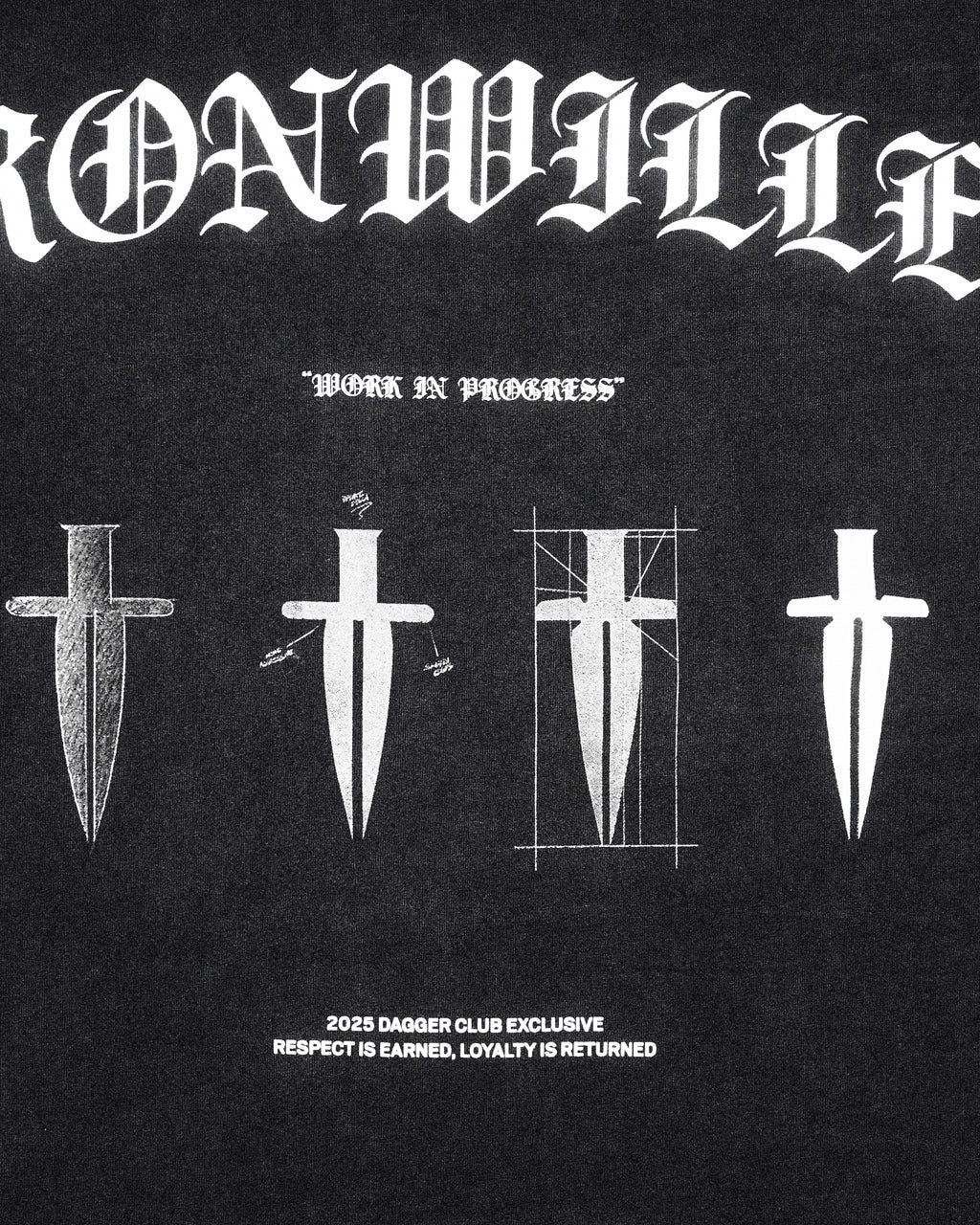 LOYALTY TEE - [VINTAGE BLACK]