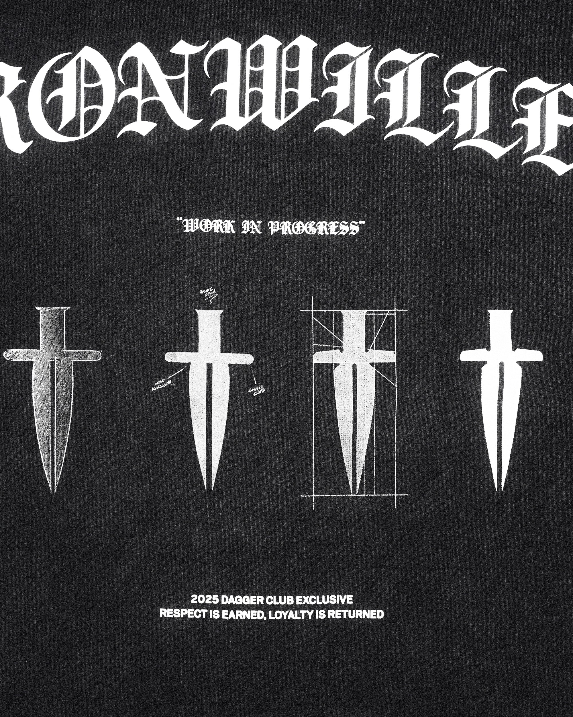 LOYALTY TEE - [VINTAGE BLACK]