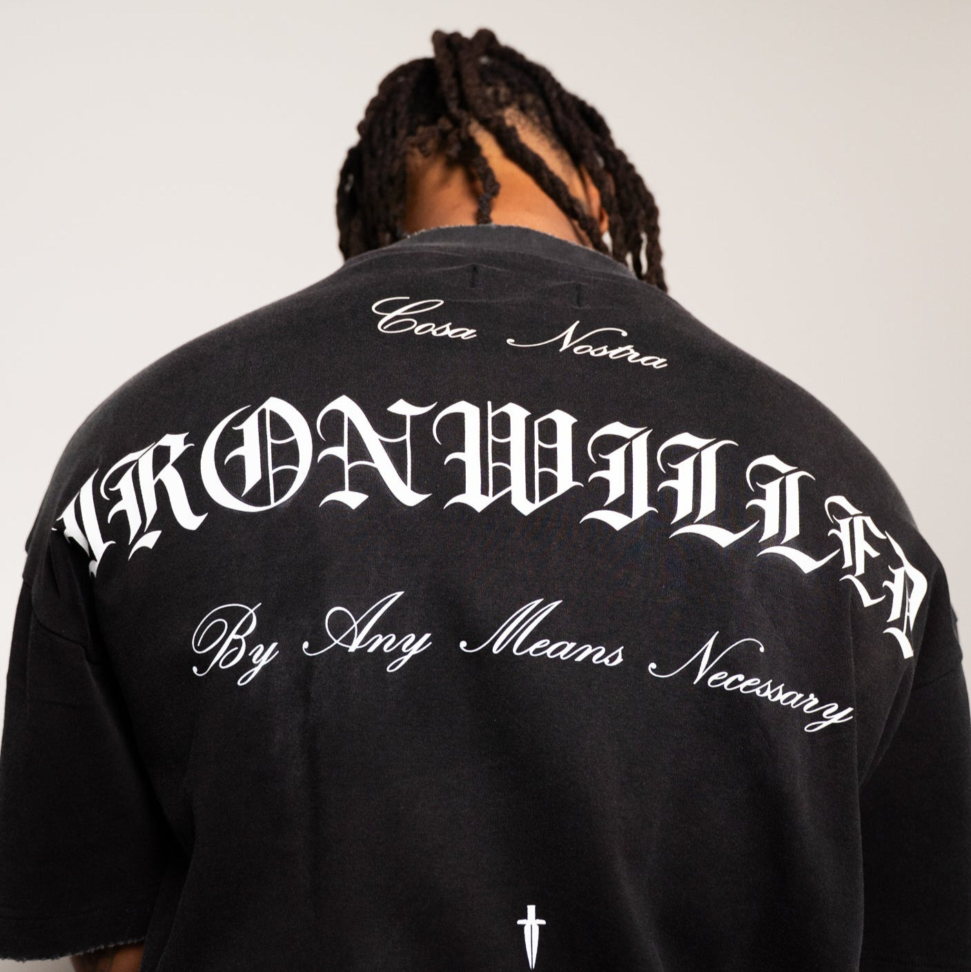 "OUR THING" TEE - [VINTAGE BLACK]