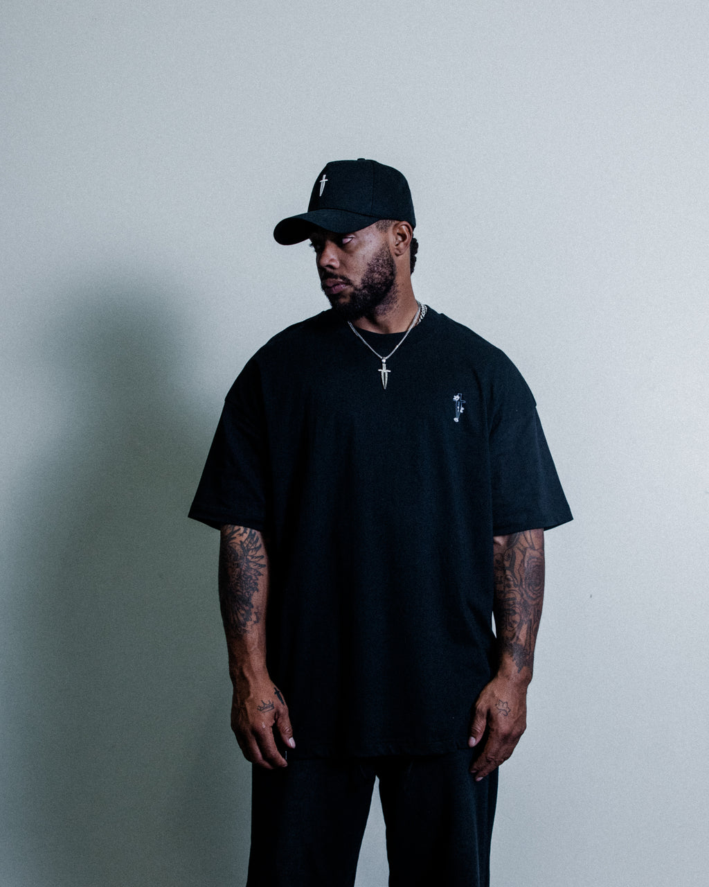 KATANA REIMAGINED TEE - [BLACK / 8-BIT]