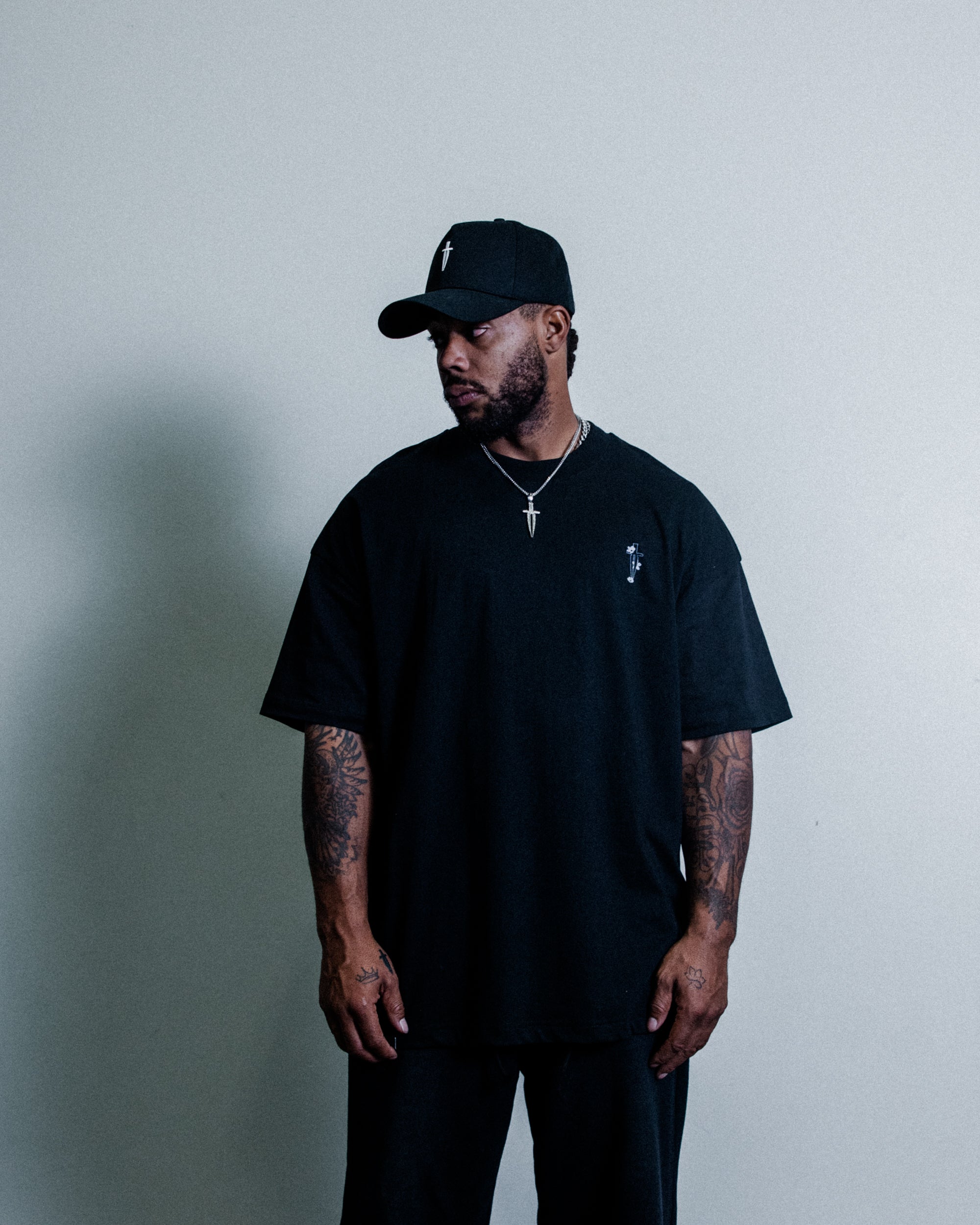 KATANA REIMAGINED TEE - [BLACK / 8-BIT]