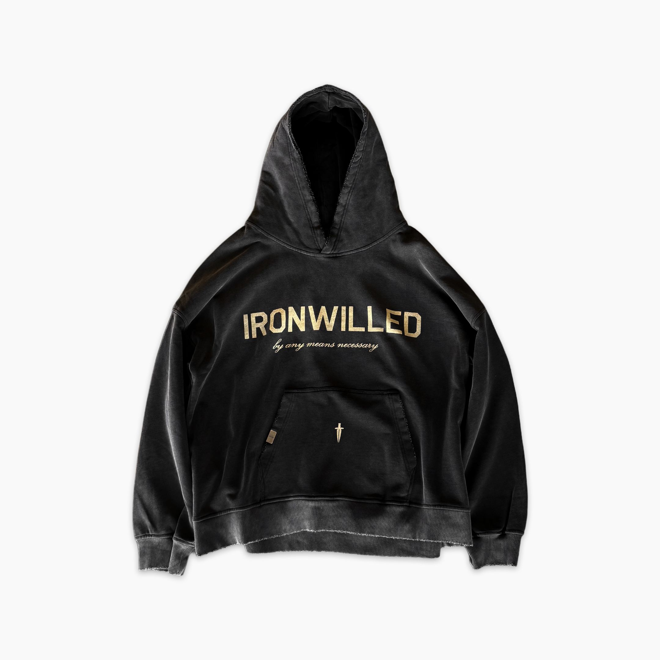 KIN HOODIE - [FADED BLACK]