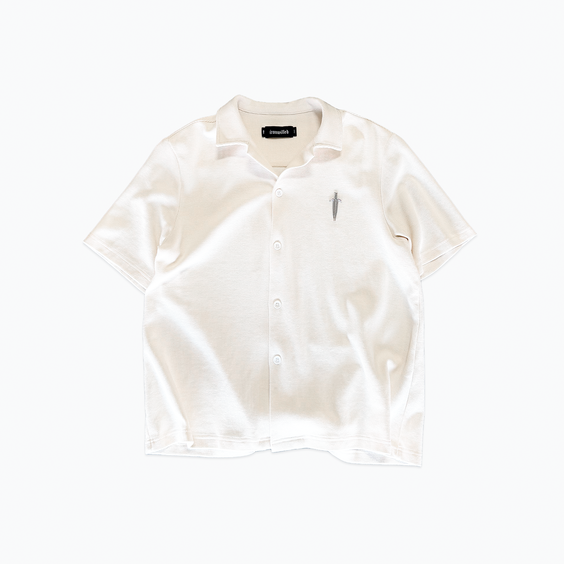 IRONWILLED Dagger Button-Down - Bone