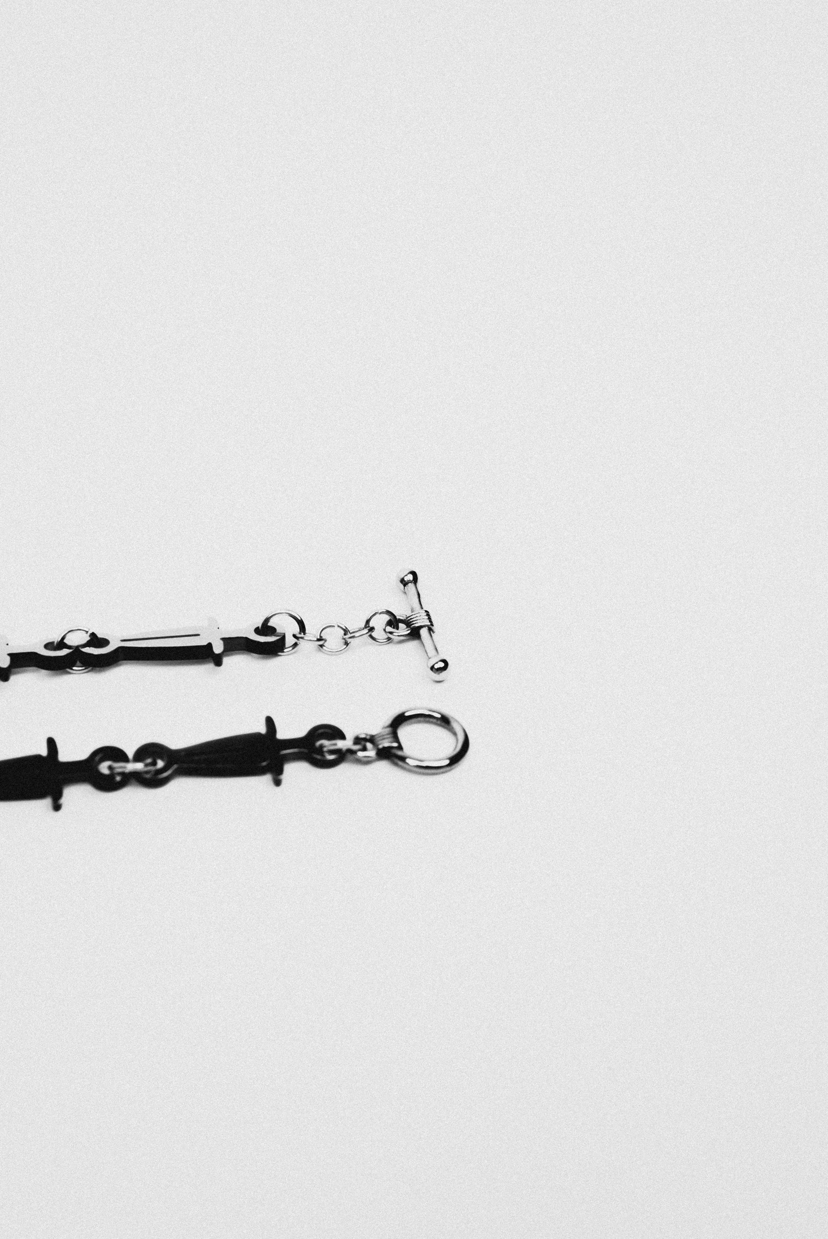 DAGGER LINK CHAIN - [SILVER]