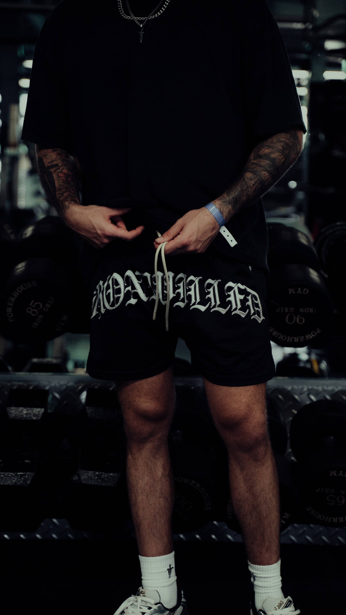 CHROME MESH SHORT - [BLACK]
