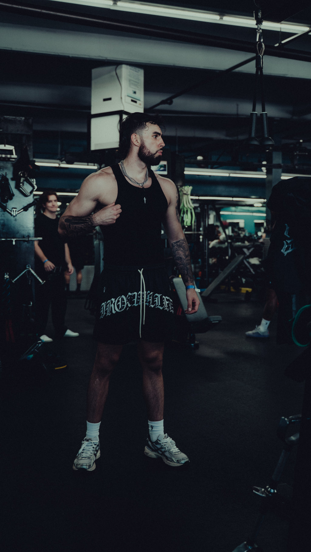 CHROME MESH SHORT - [BLACK]