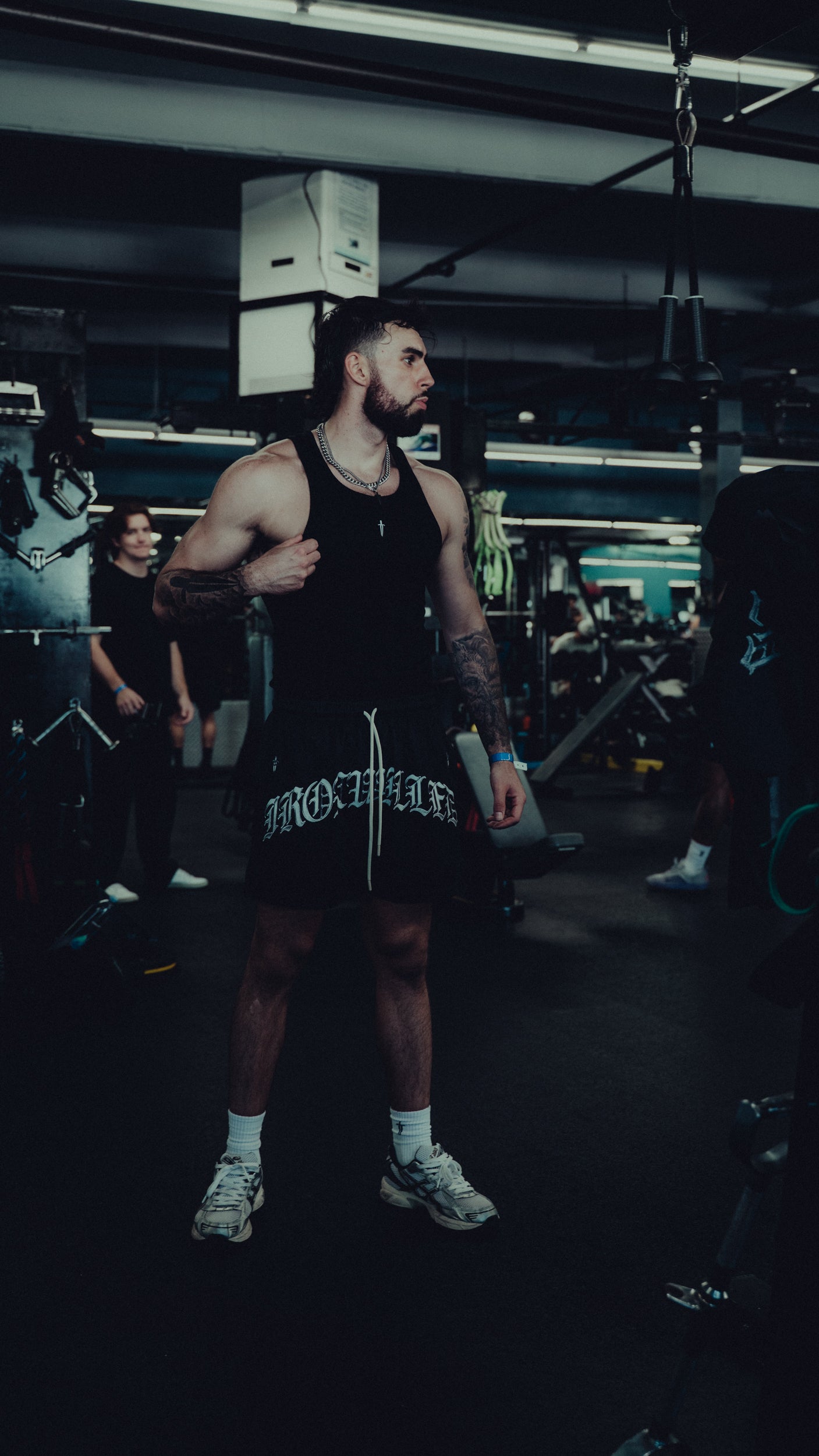 CHROME MESH SHORT - [BLACK]