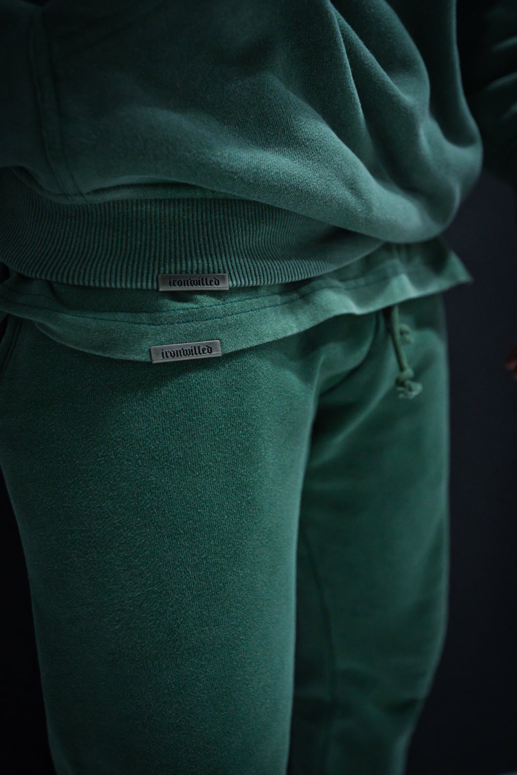 STAPLE SWEATPANTS - VINTAGE GREEN