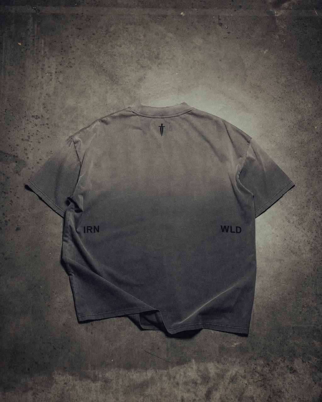 IRN TEE - [FADED GREY]