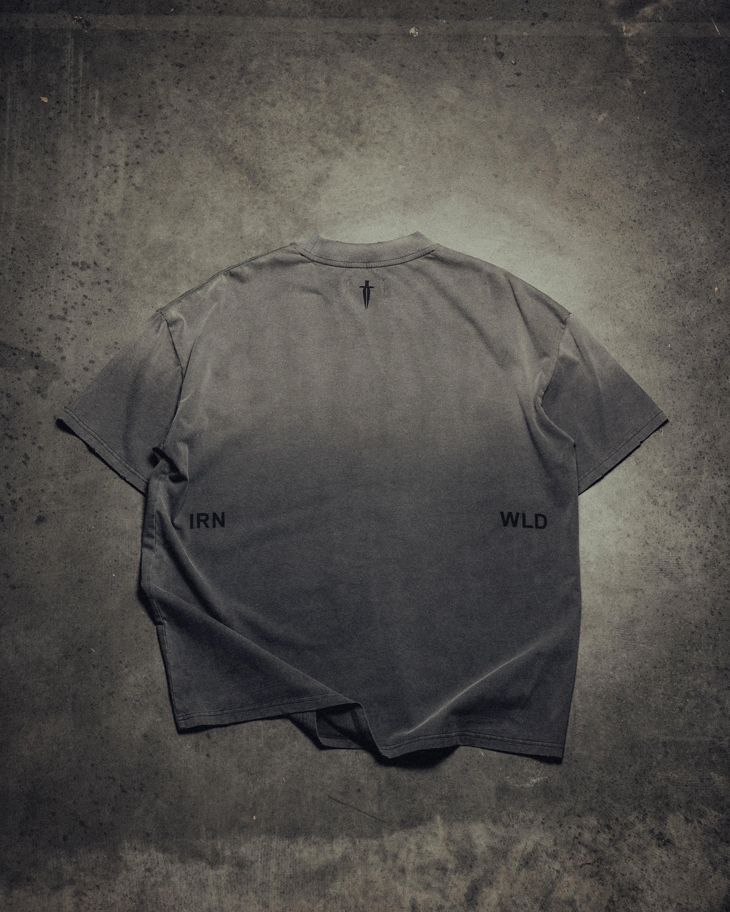 IRN TEE - [FADED GREY]