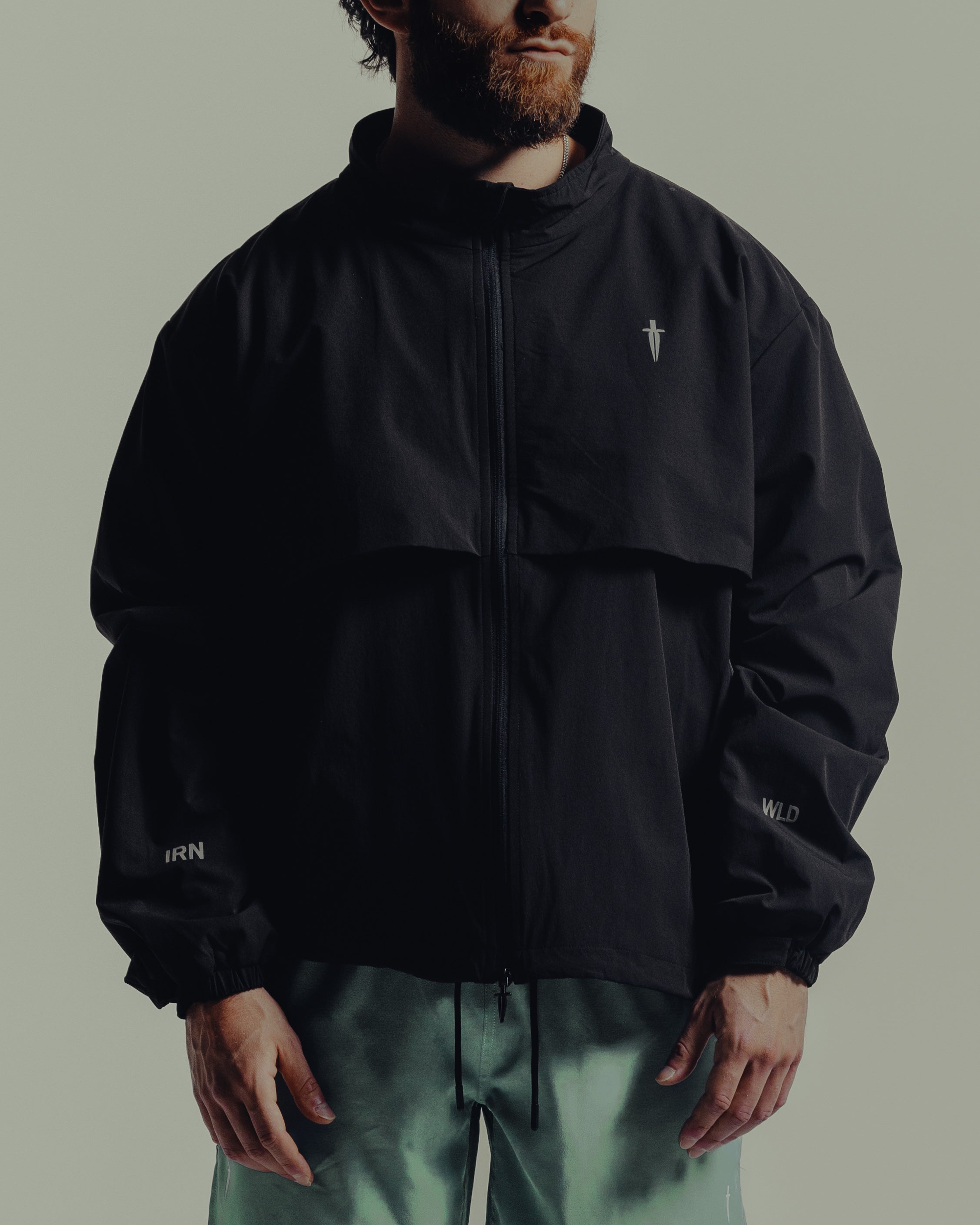 TECH ZIP JACKET - [BLACK]
