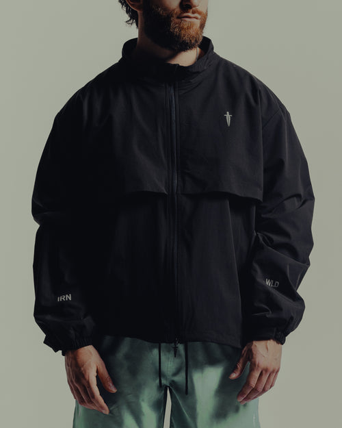TECH ZIP JACKET - [BLACK]