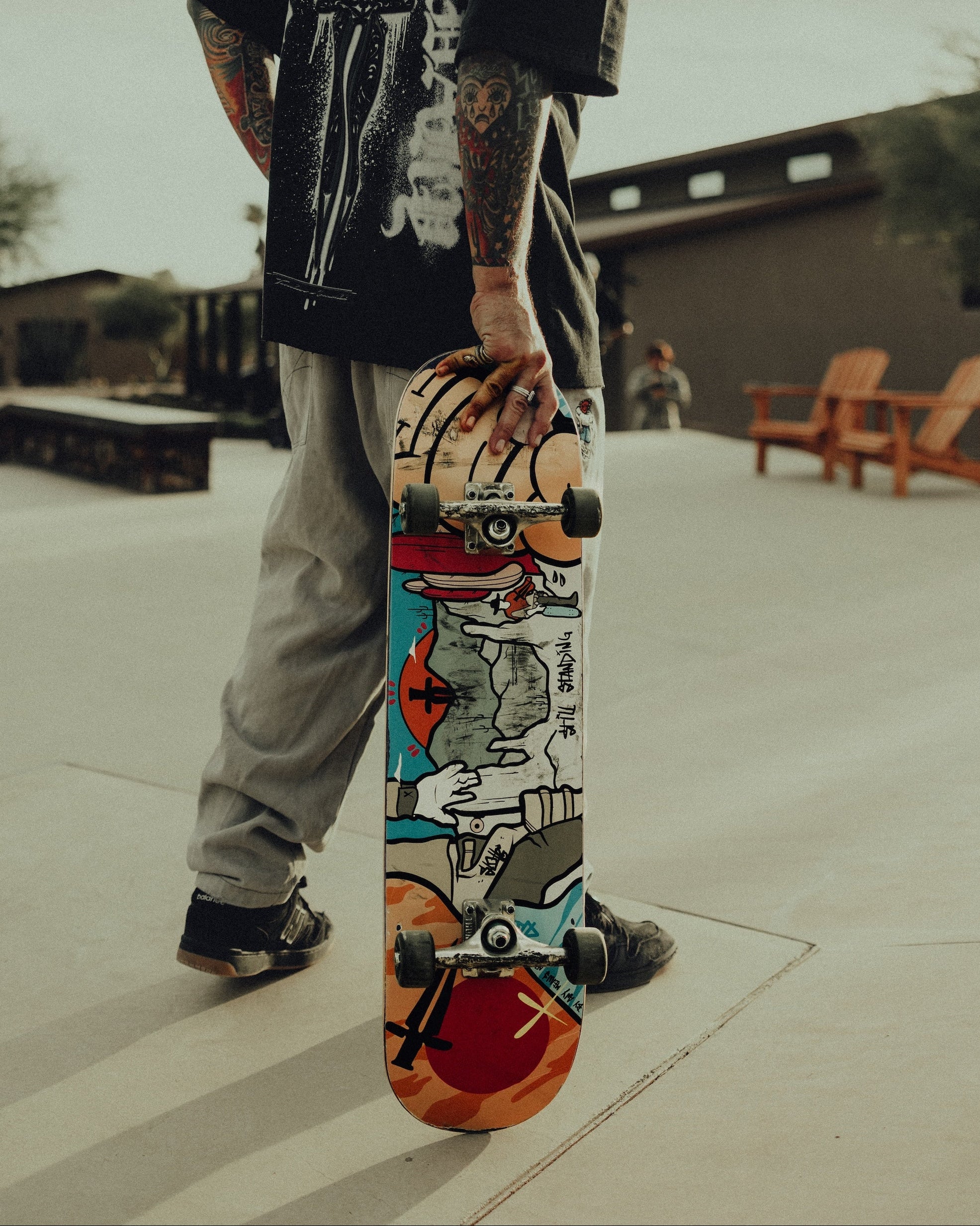 "STILL STANDING" SKATE DECK