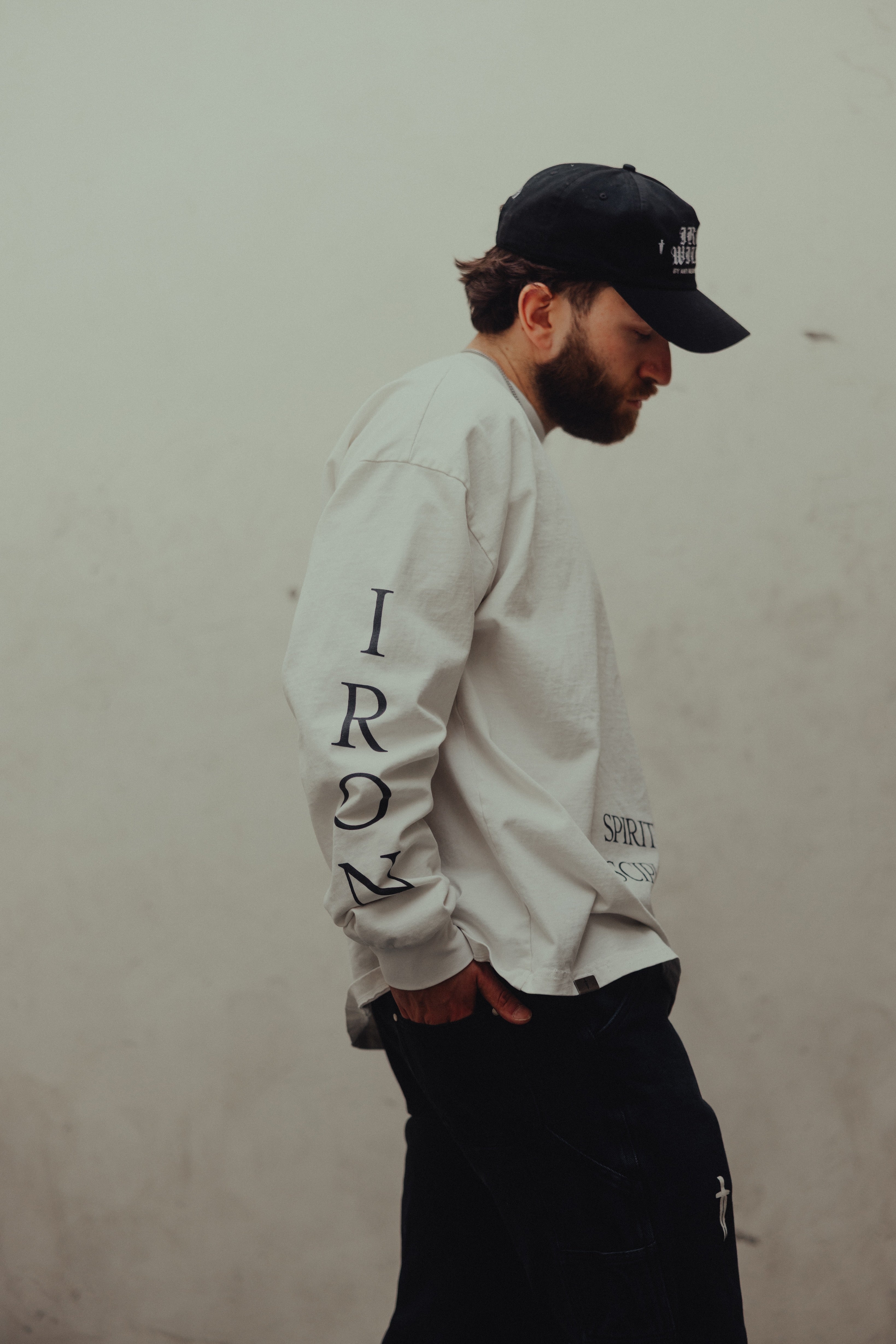 IRON SPIRIT LONG SLEEVE - [BONE]