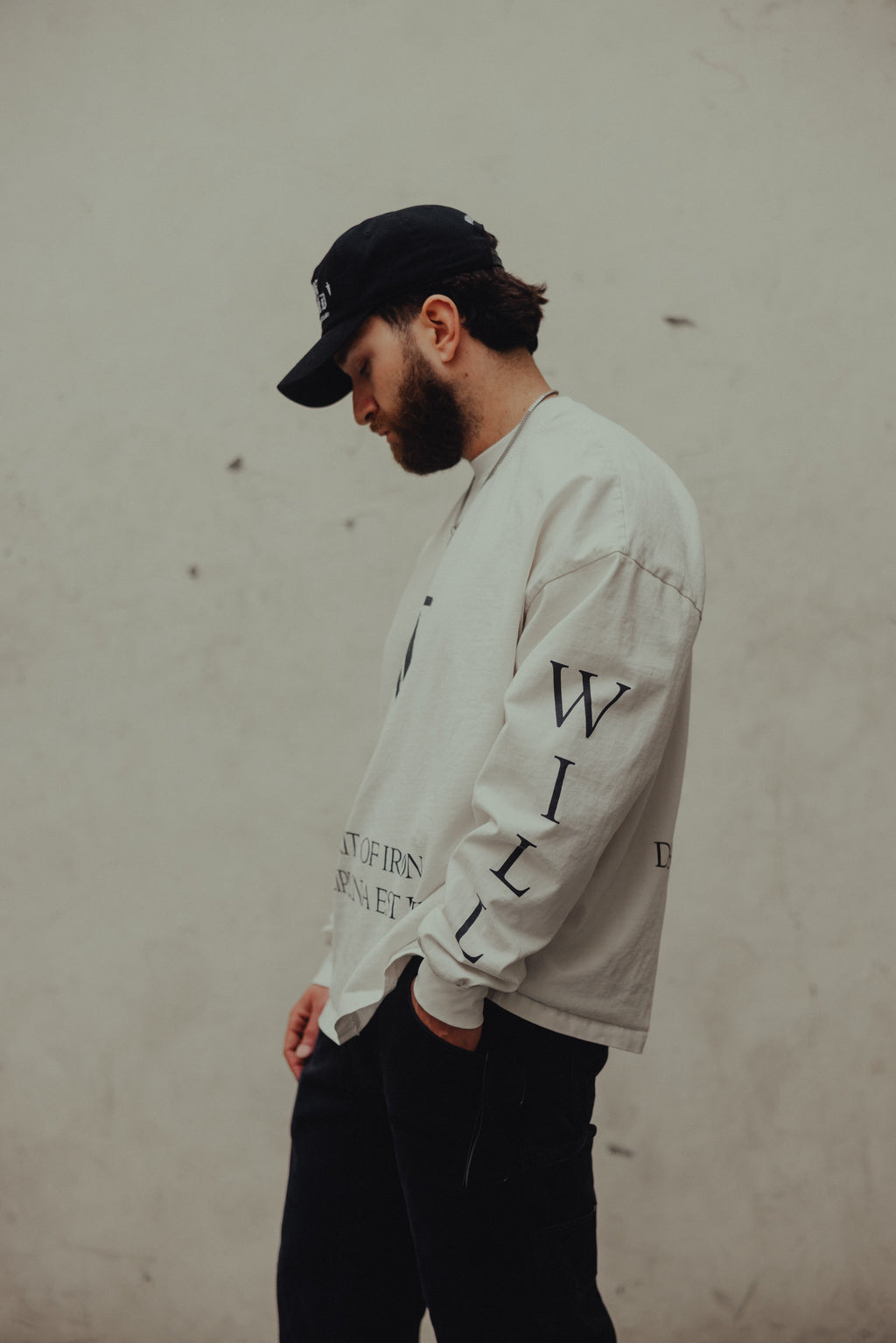 IRON SPIRIT LONG SLEEVE - [BONE]