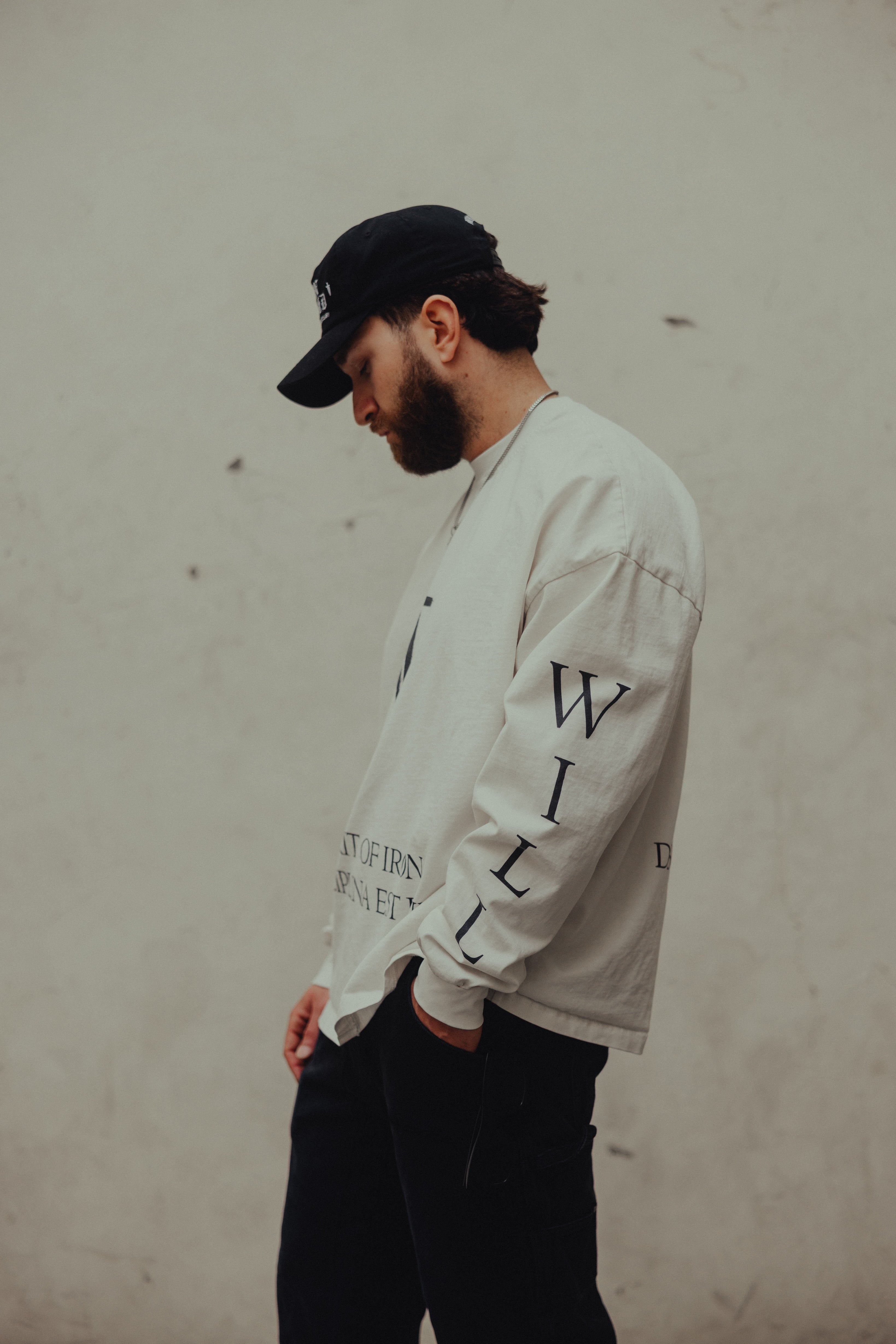 IRON SPIRIT LONG SLEEVE - [BONE]
